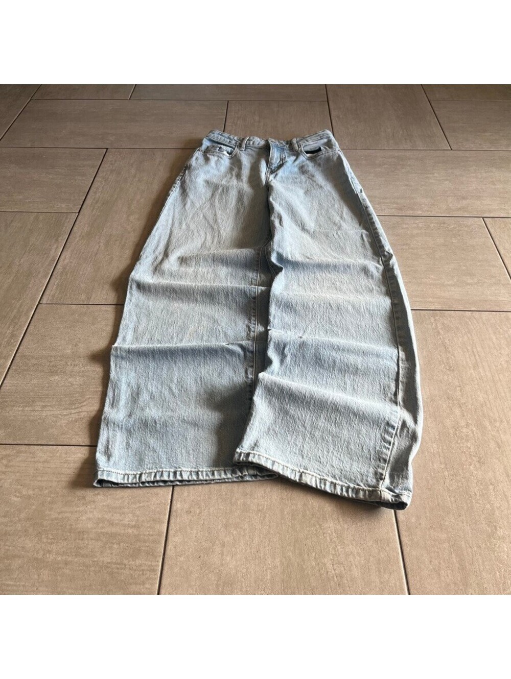 Wild Fable Light Wash Wide-Leg Jeans Size Regular Two